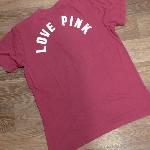 VS PINK SHORT SLEEVE TIE UP SZ. Med. - Picture 2 of 3